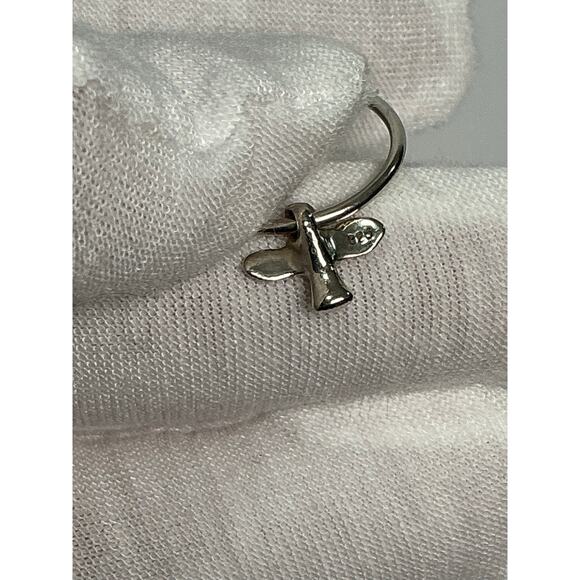 Vintage Tiffany & Co. 925 Cross Bird Floating Ring - Picture 4 of 9